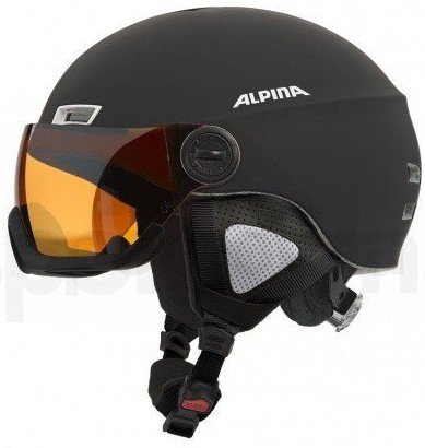 Lyžařská helma Alpina Menga V - černá