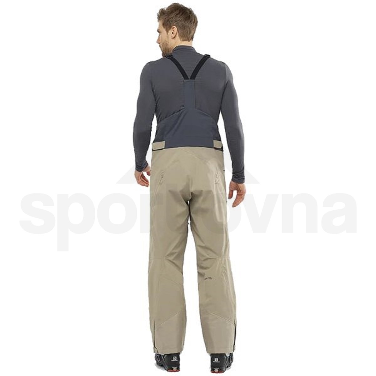 Kalhoty Salomon S/Lab Qst GTX® Pro 3L Pant M - hnědá