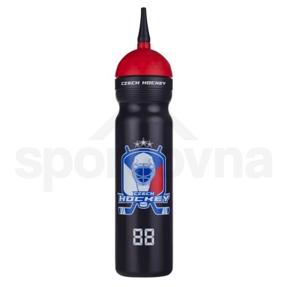 Zdravá lahev Hokejovka (1L) - černá