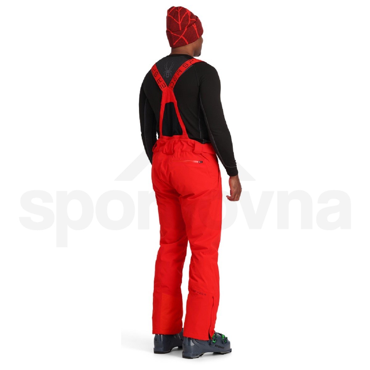 Kalhoty Spyder Dare M - červená
