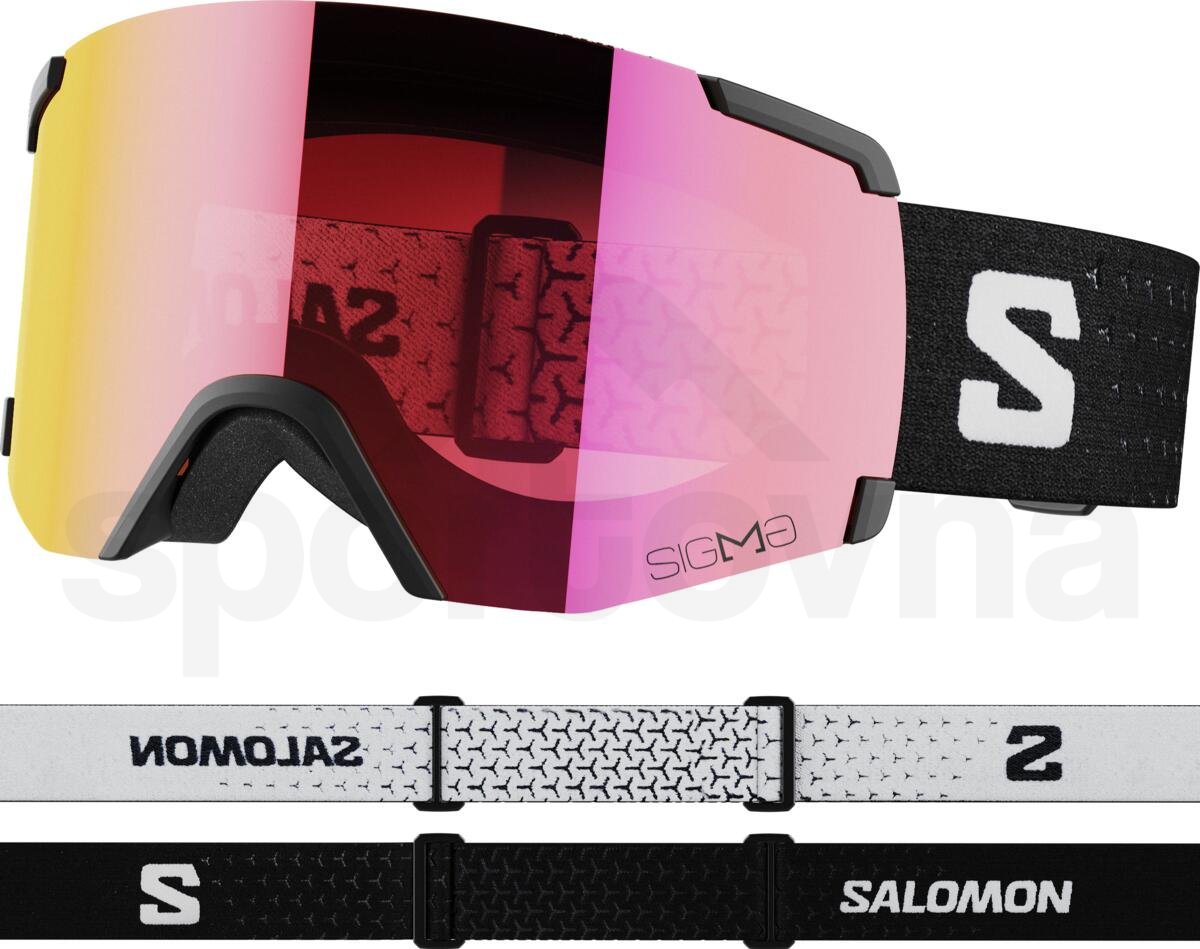 Lyžařské brýle Salomon S/View Sigma - černá