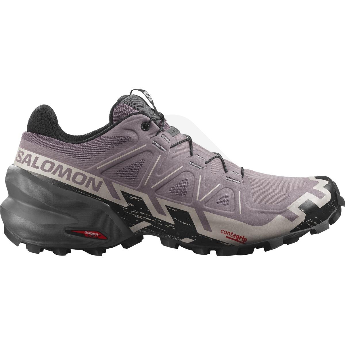 Obuv Salomon Speedcross 6 Wide W - fialová/šedá