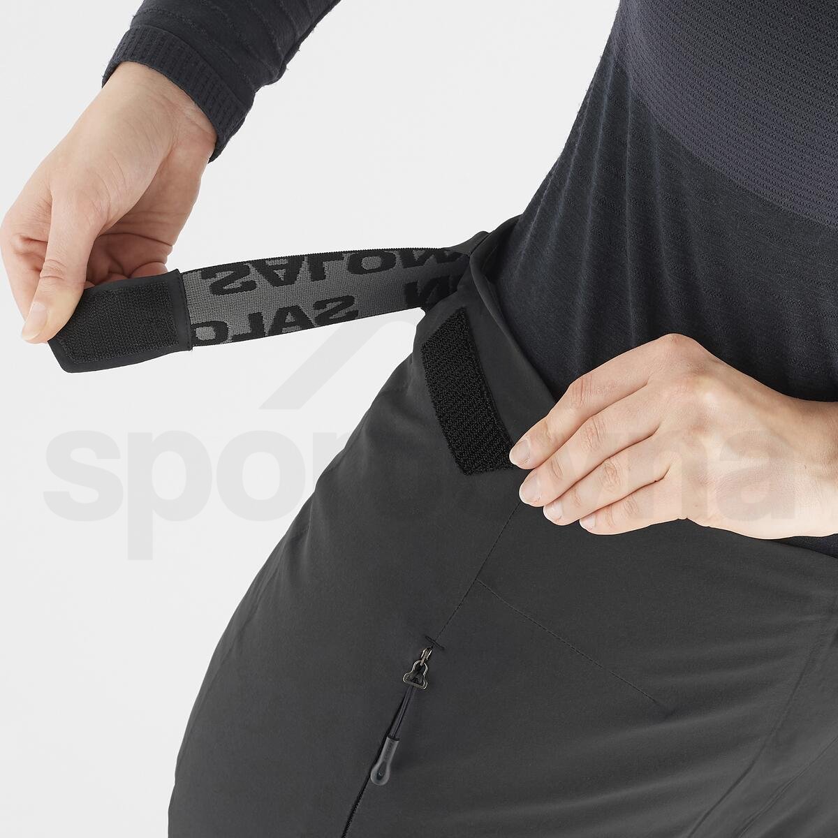 Kalhoty Salomon S Max Warm Pants W - černá