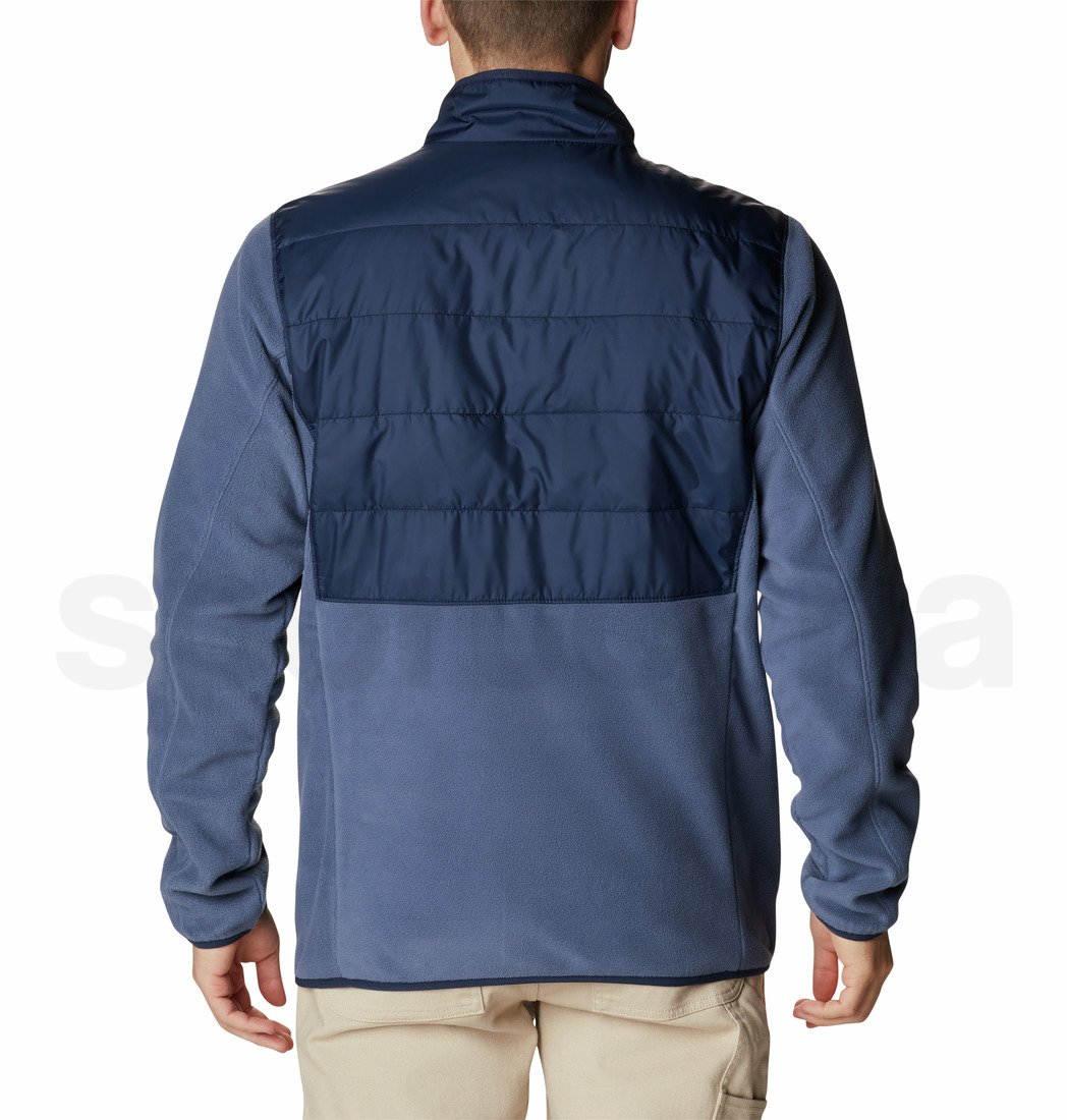 Mikina Columbia Basin Butte™ Fleece Full Zip M - tmavě modrá