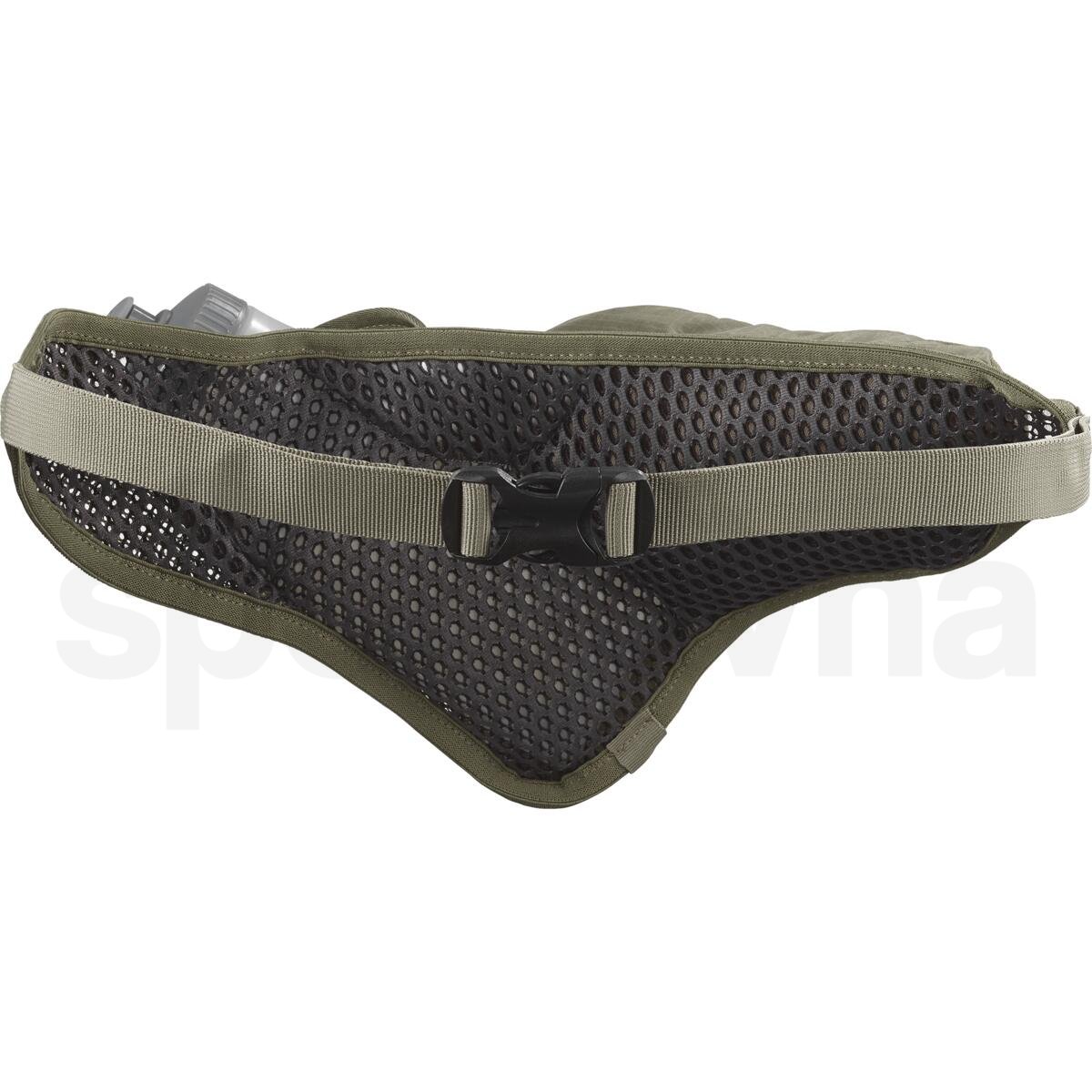 Pás Salomon Active Belt with bottle - zelená