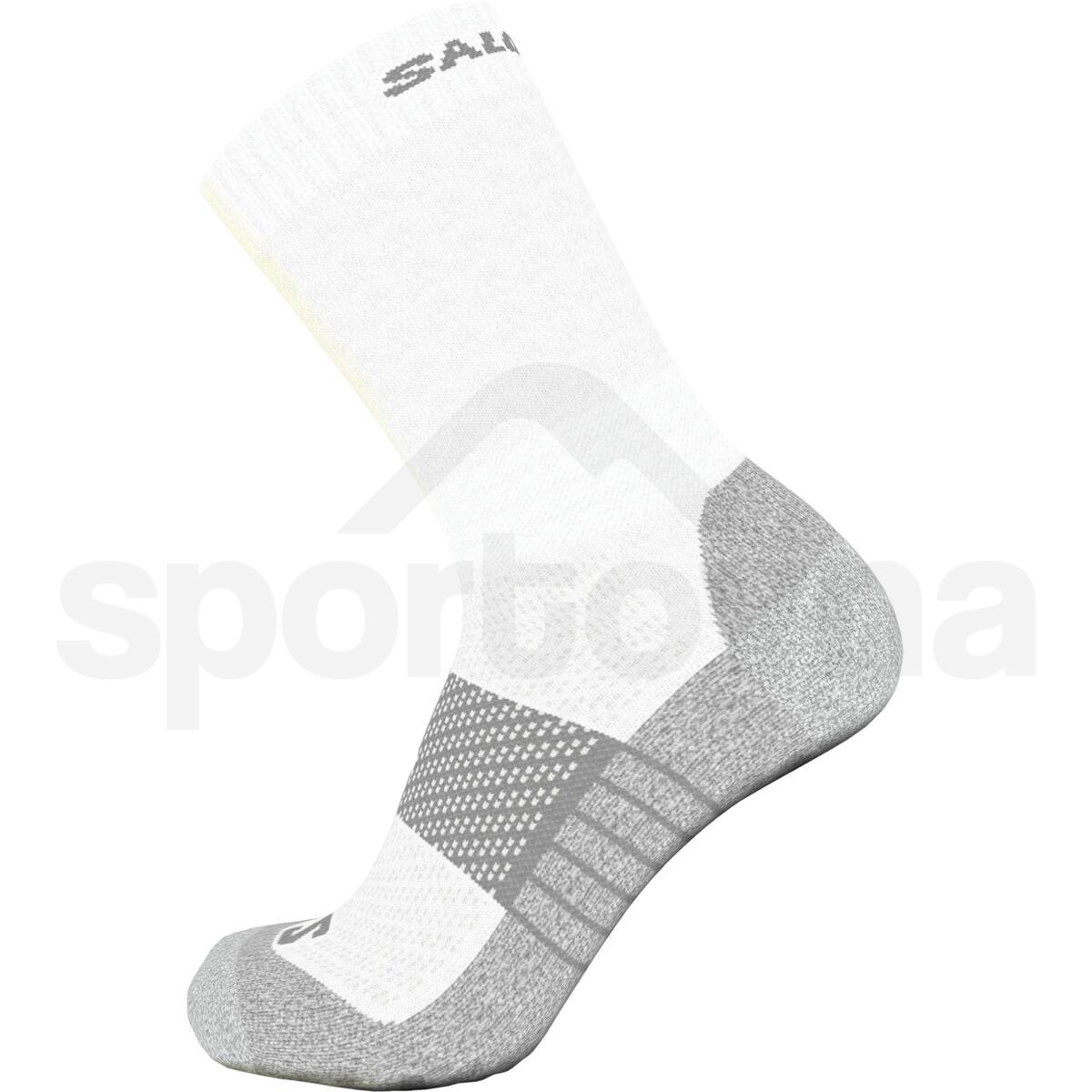 Ponožky Salomon Aero Crew - bílá