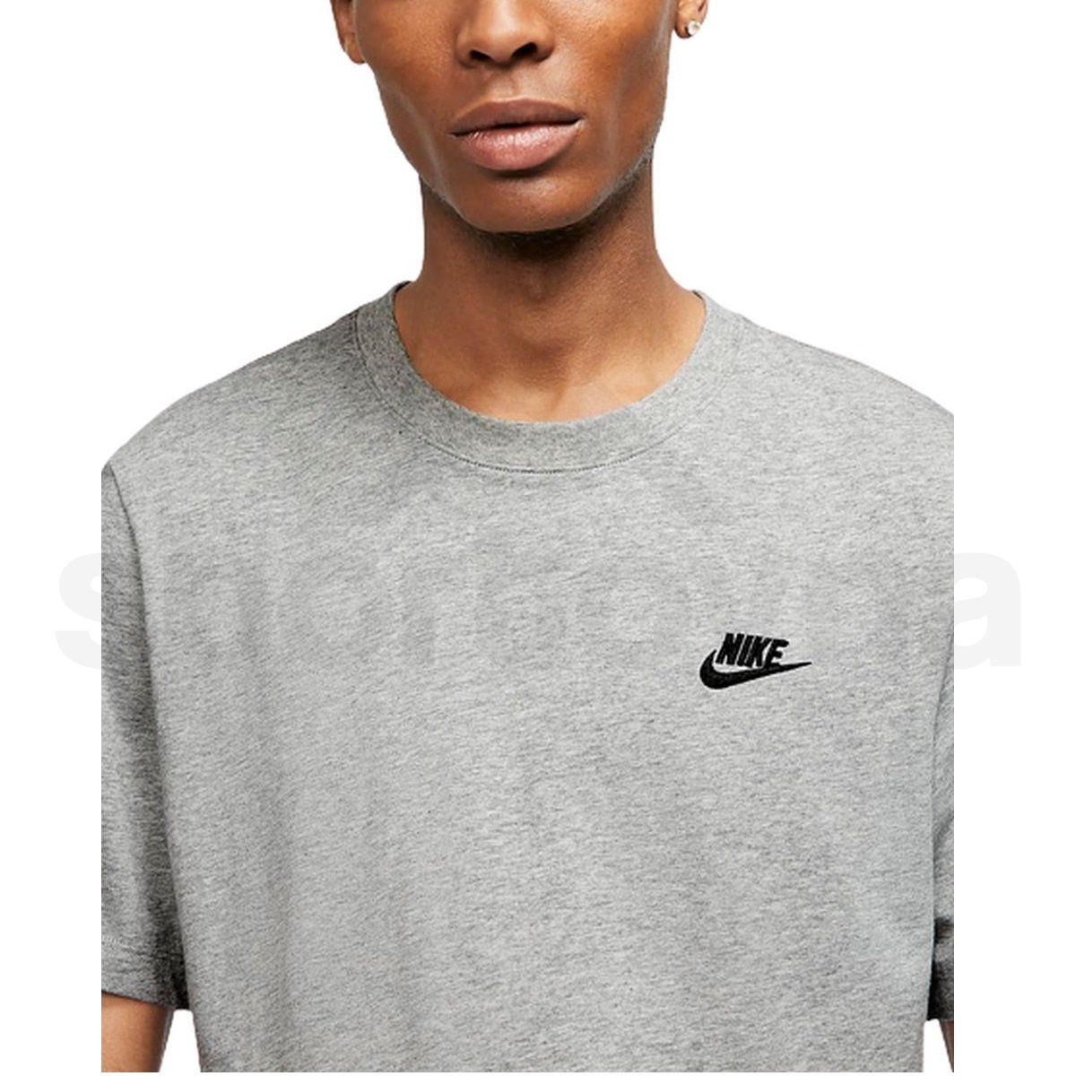 Tričko Nike Club Tee M - tmavě šedá
