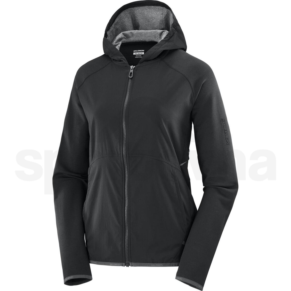 Mikina Salomon Runlife Hoodie W - černá