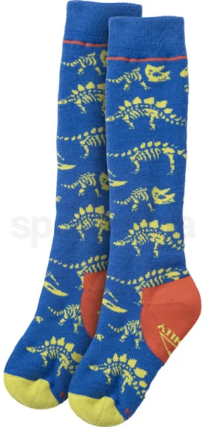 Ponožky McKinley - modrá/žlutá