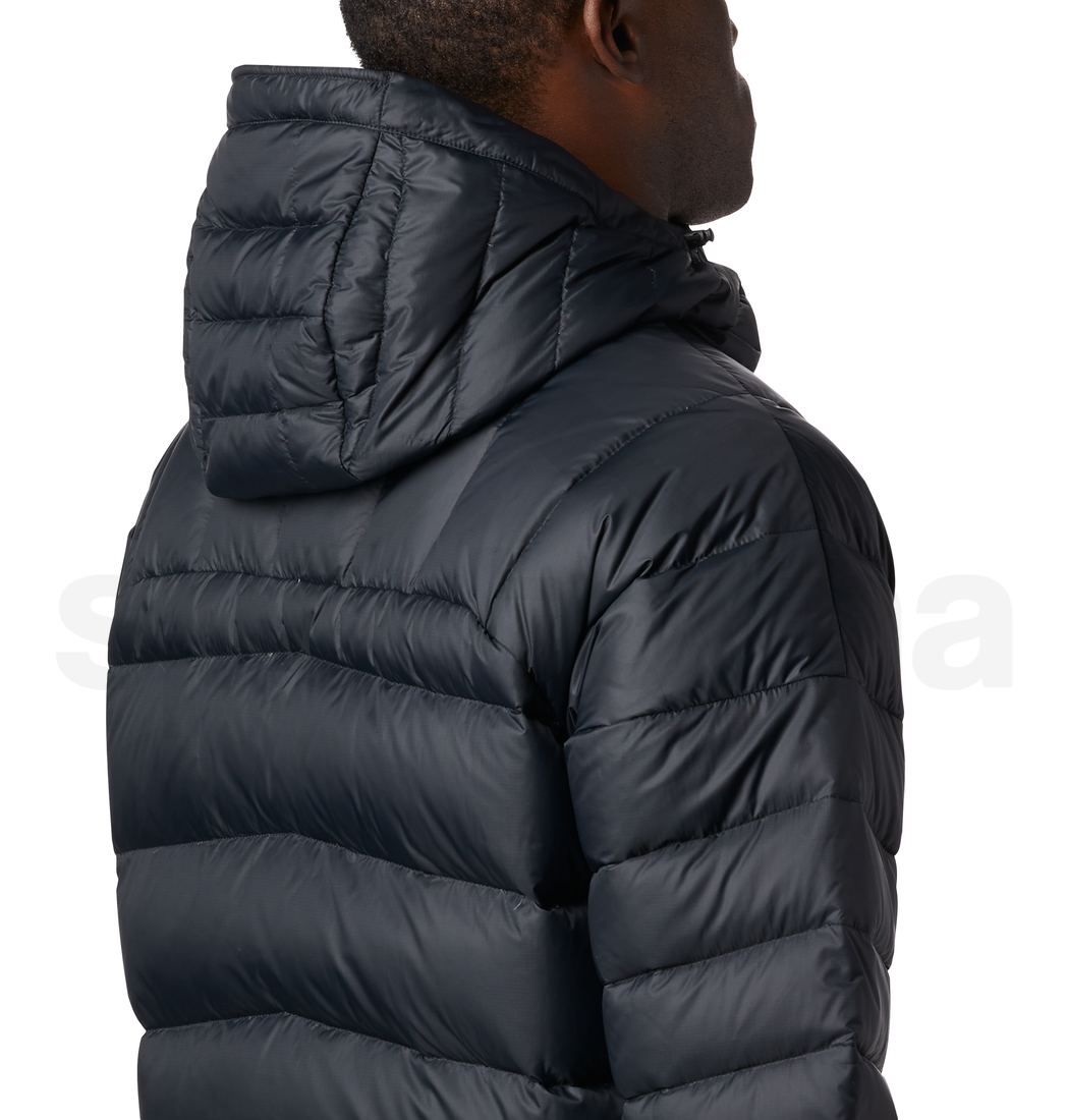 Pánská péřová bunda Columbia Centennial Creek™ Down Hooded Jacket 1864492010 Black Sportovna