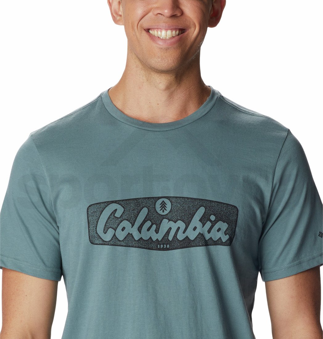 Tričko Columbia Rapid Ridge™ Graphic Tee M - modrá