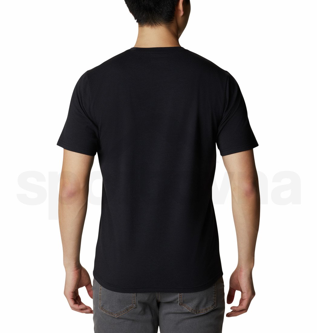 Tričko Columbia Sun Trek™ Short Sleeve Tee M - černá