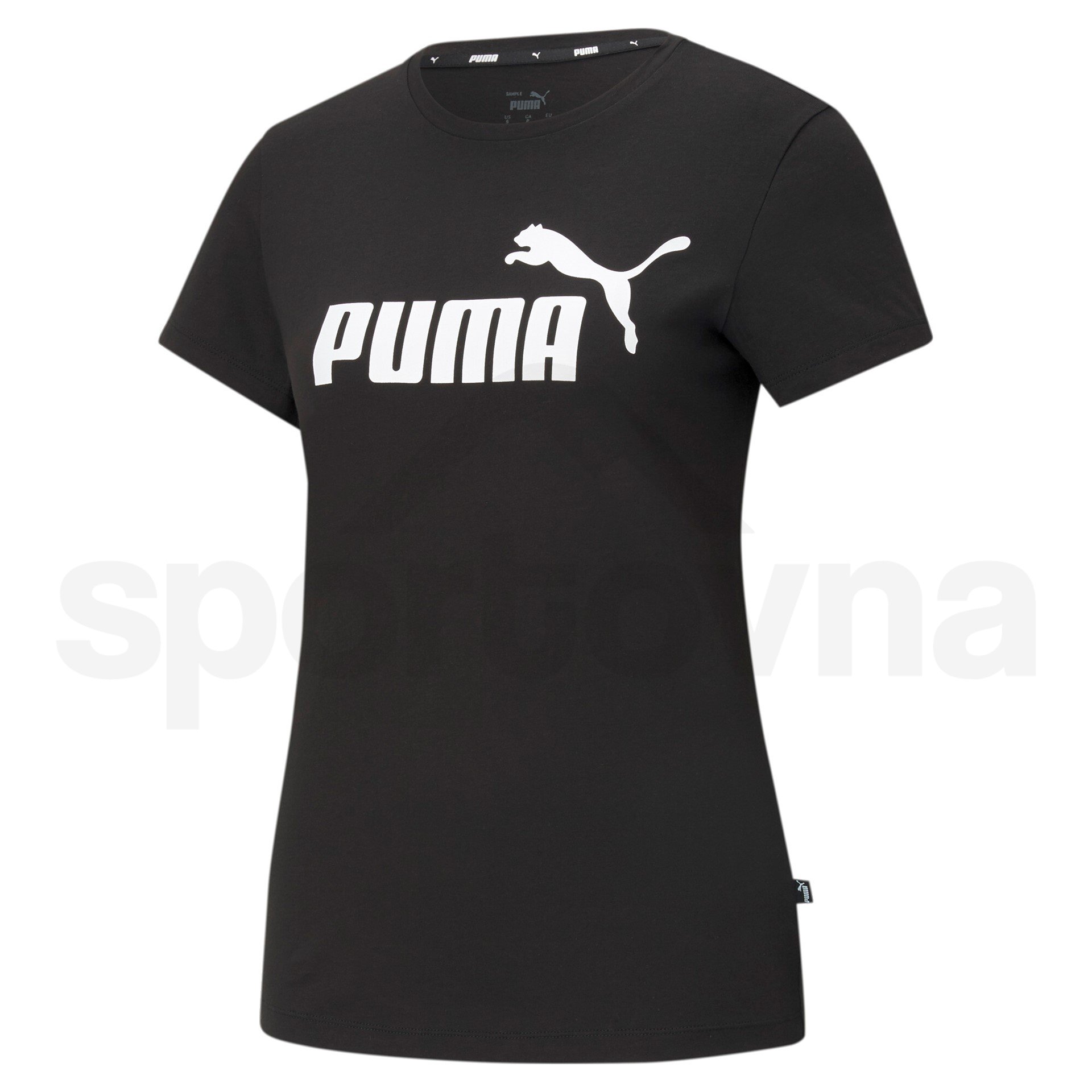 Tričko Puma ESS Logo Tee W - černá