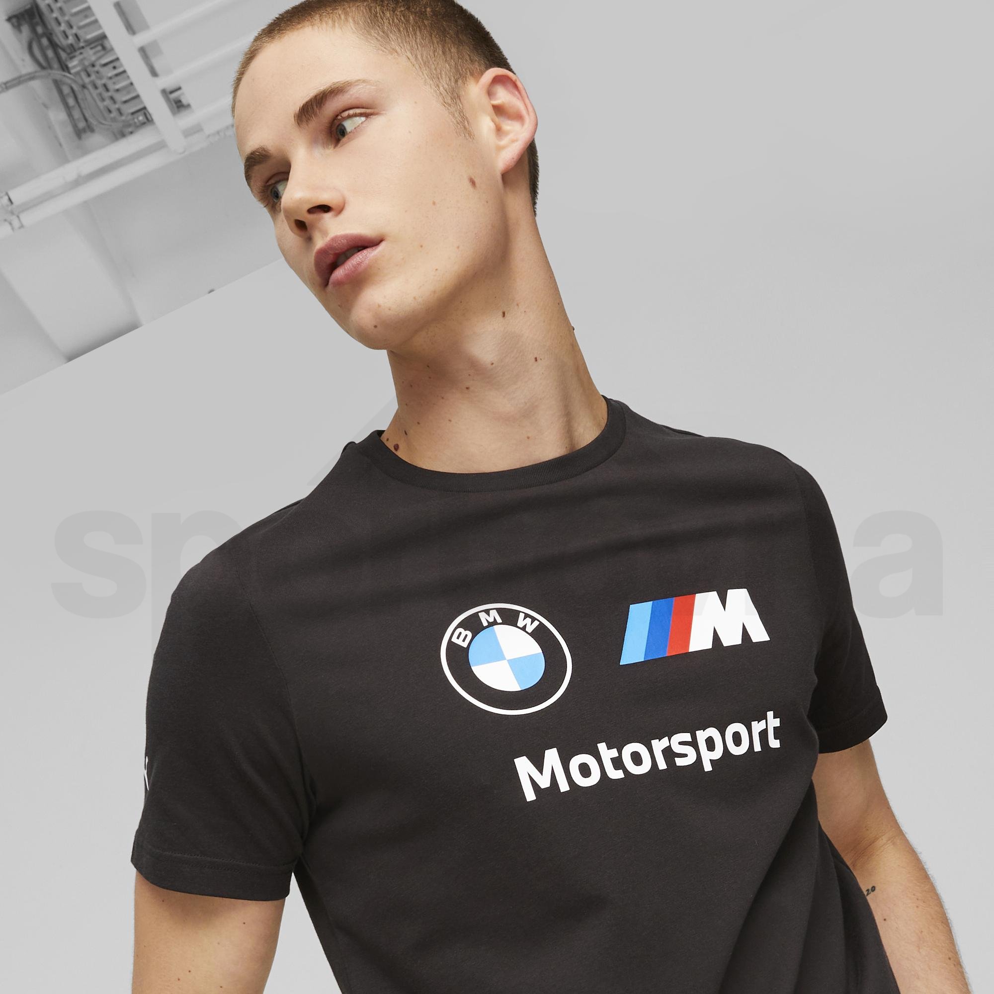 Tričko Puma BMW MMS ESS Logo Tee M - černá