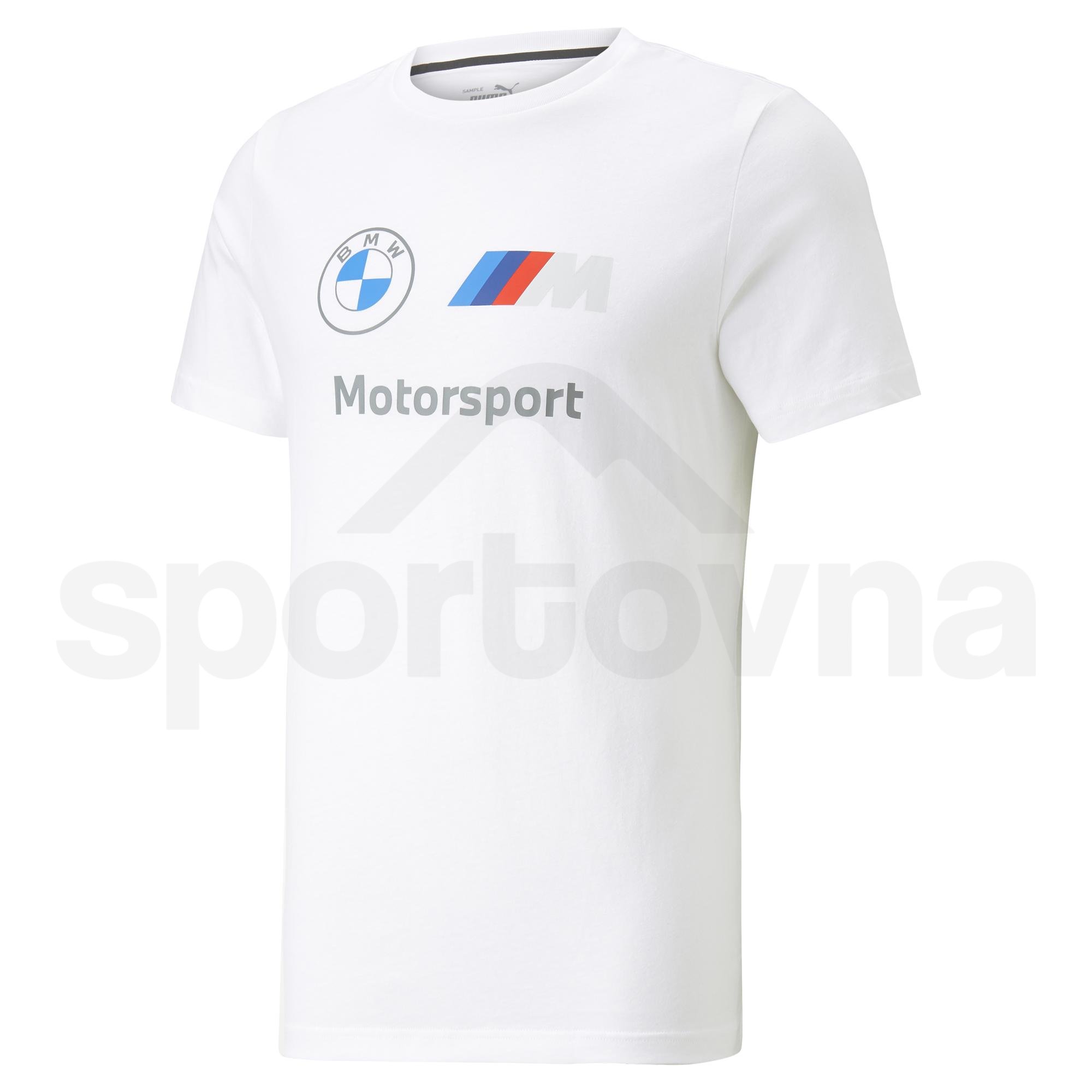 Tričko Puma BMW MMS ESS Logo Tee M - bílá