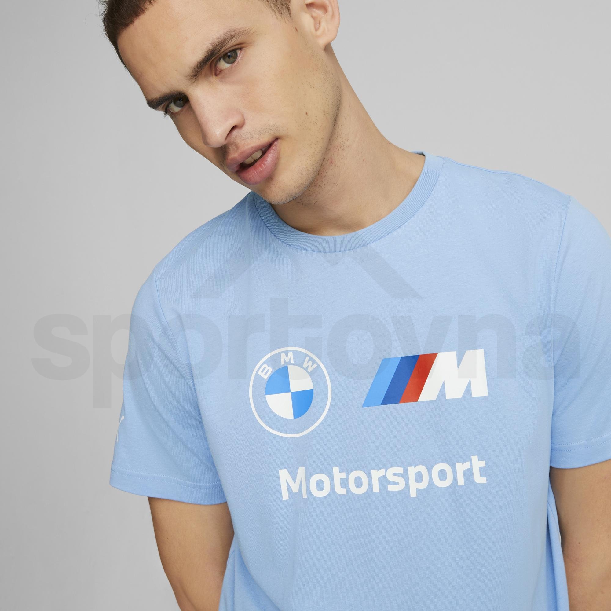 Tričko Puma BMW MMS ESS Logo Tee M - modrá
