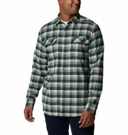 Columbia | Men's Flare Gun Stretch Flannel Shirt, Medium Green