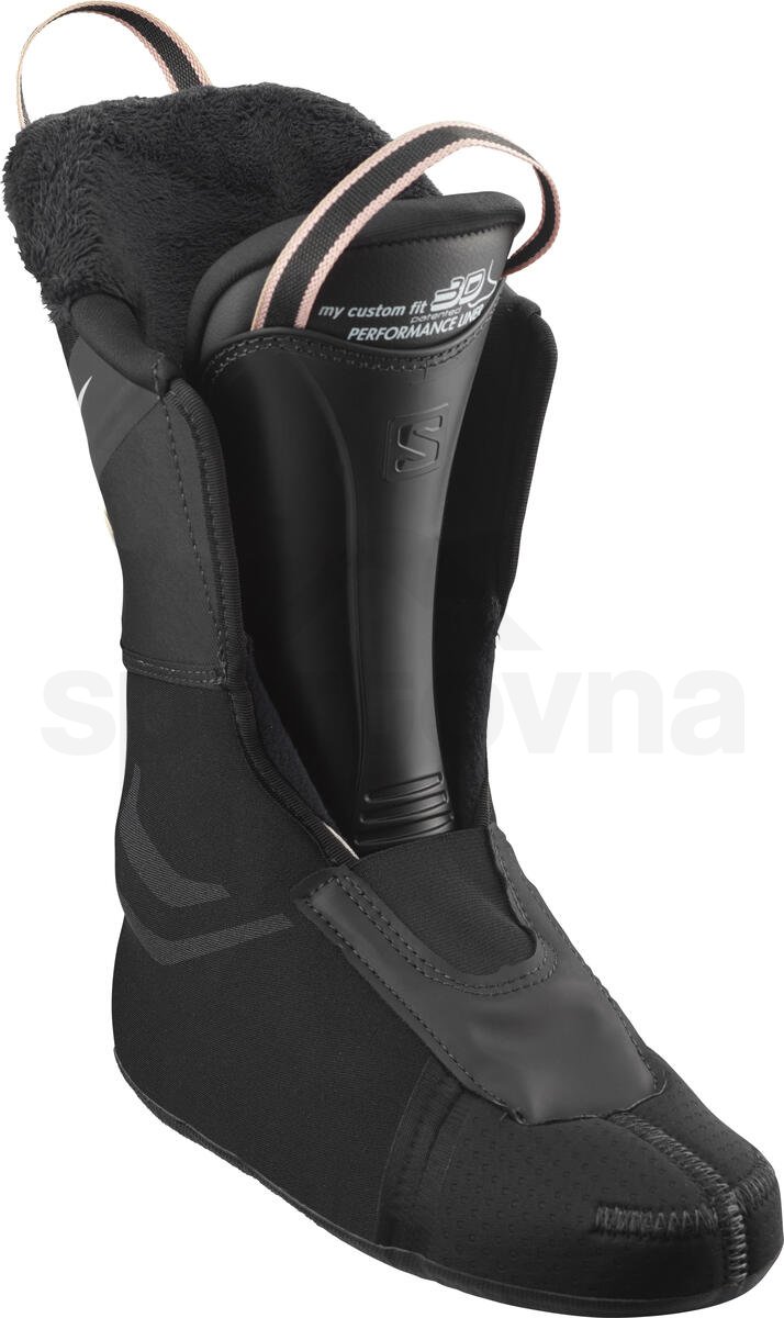 Lyžařské boty Salomon S Pro 90 GW W - černá/růžová/šedá
