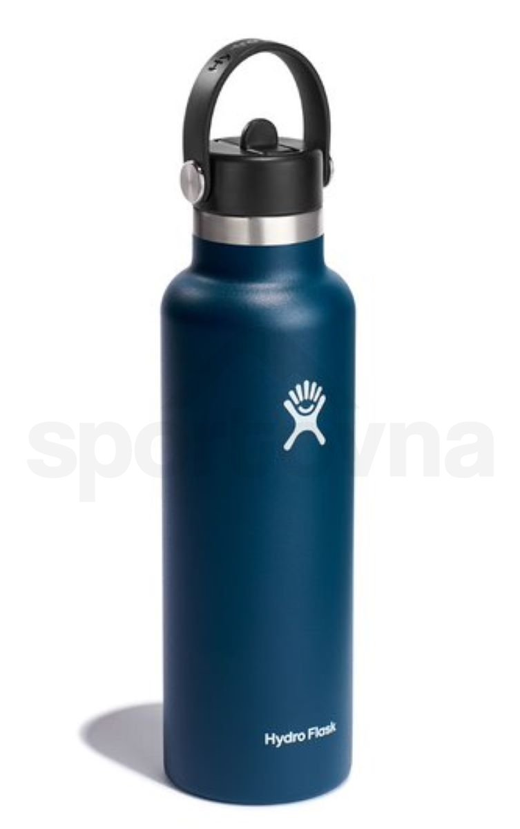 Termoska Hydro Flask 21 oz (621 ml) Standard Flex Straw Cap - tmavě modrá