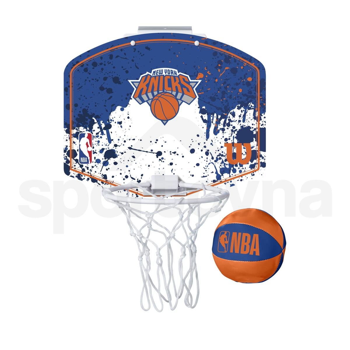 Koš Wilson NBA Team Mini Hoop Ny Knicks - modrá