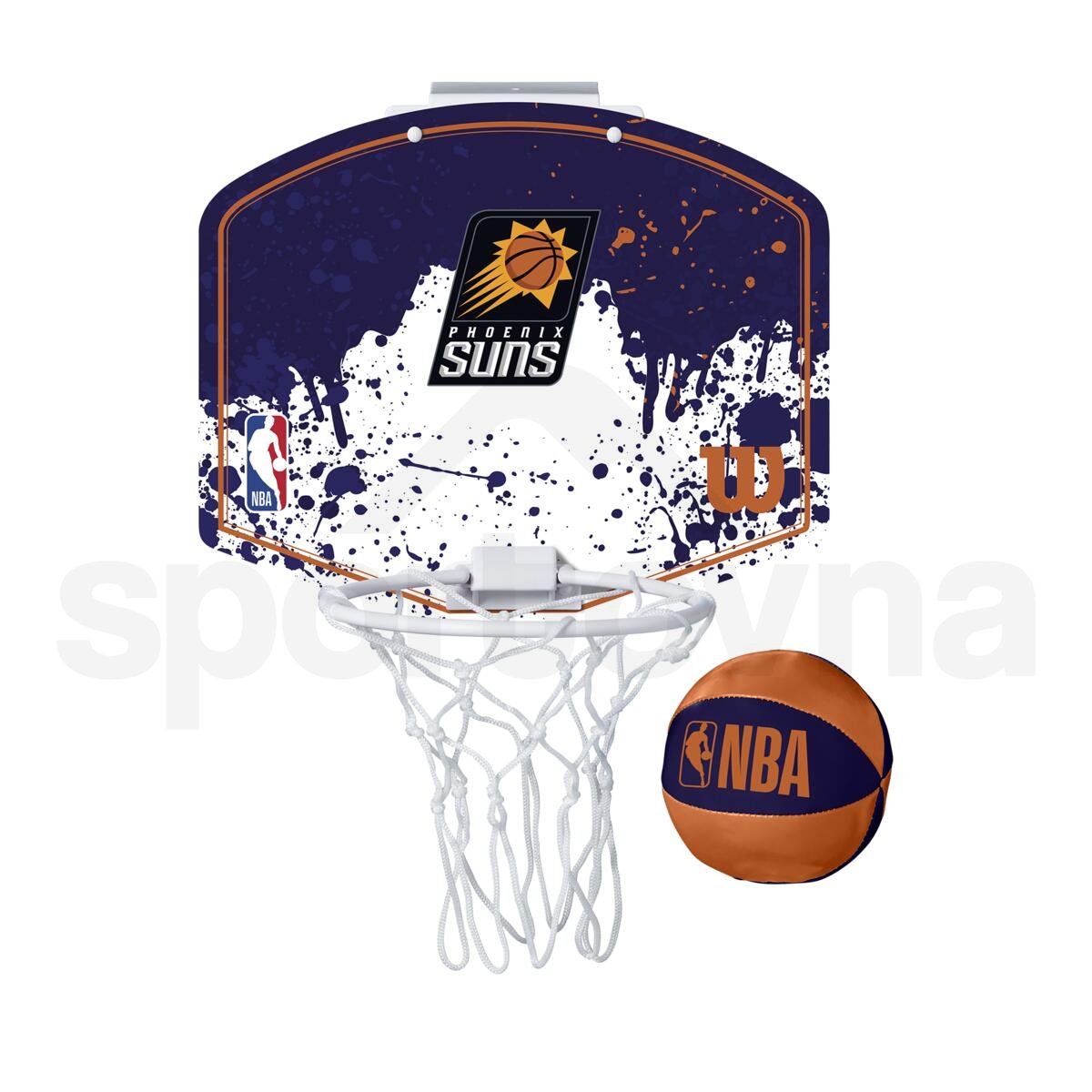 Koš Wilson NBA Team Mini Hoop Pho Suns - modrá
