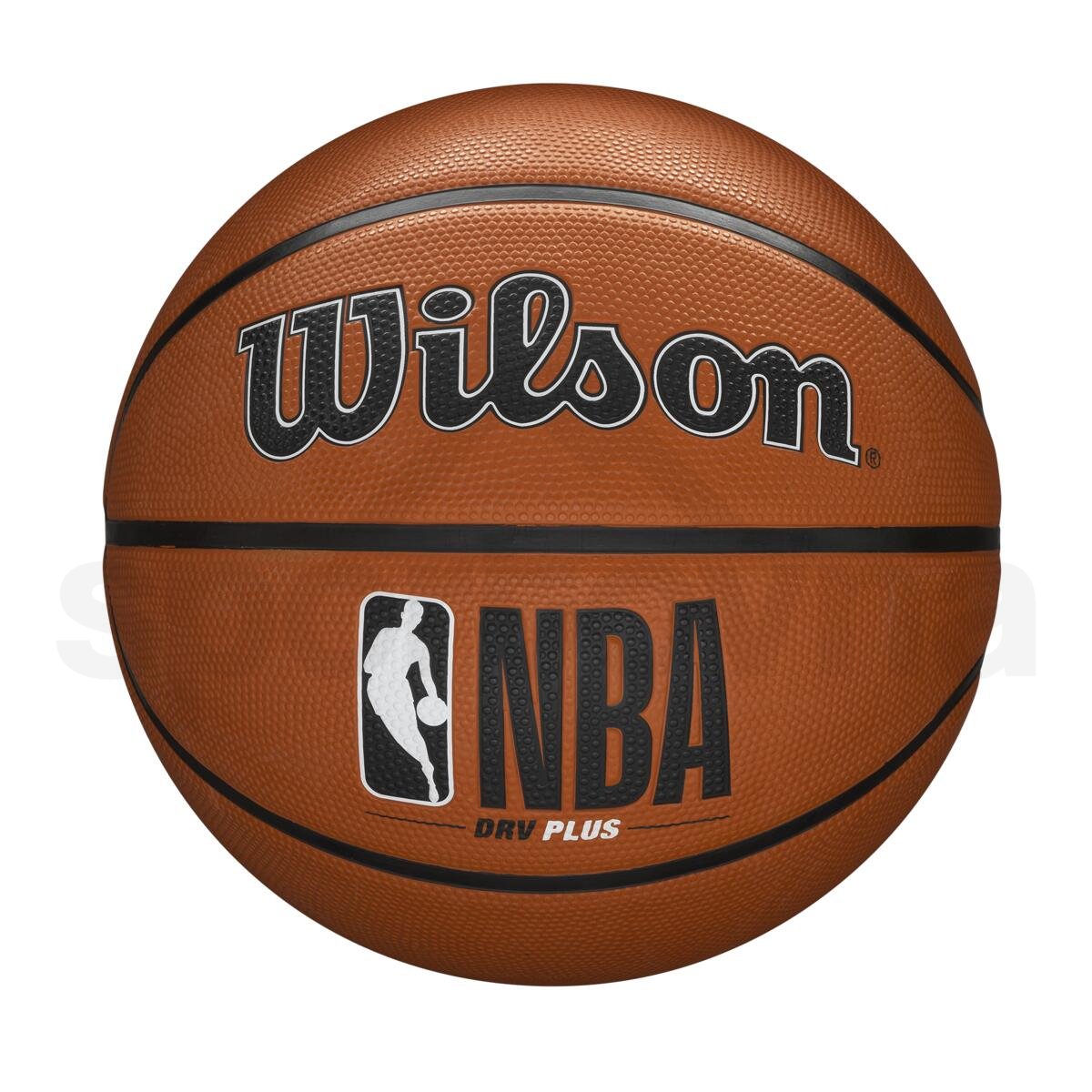Míč Wilson NBA Drv Plus Bskt - hnědá