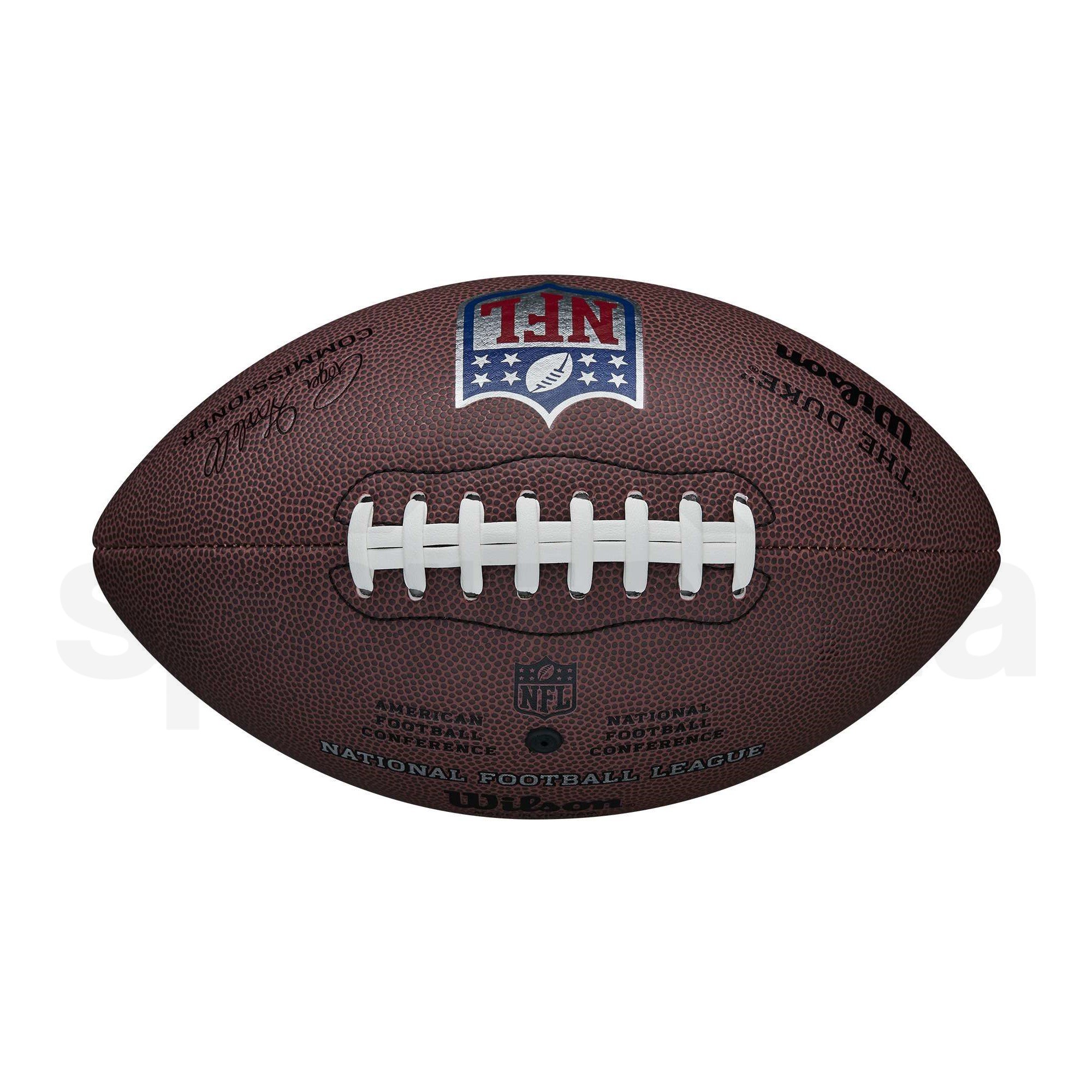 Míč Wilson NFL Duke Replica Fb Def - hnědá