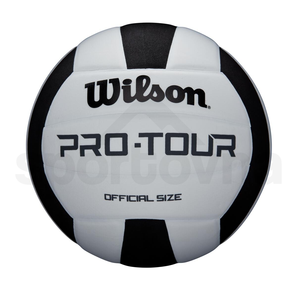 Míč Wilson Pro Tour Vb - černá/bílá