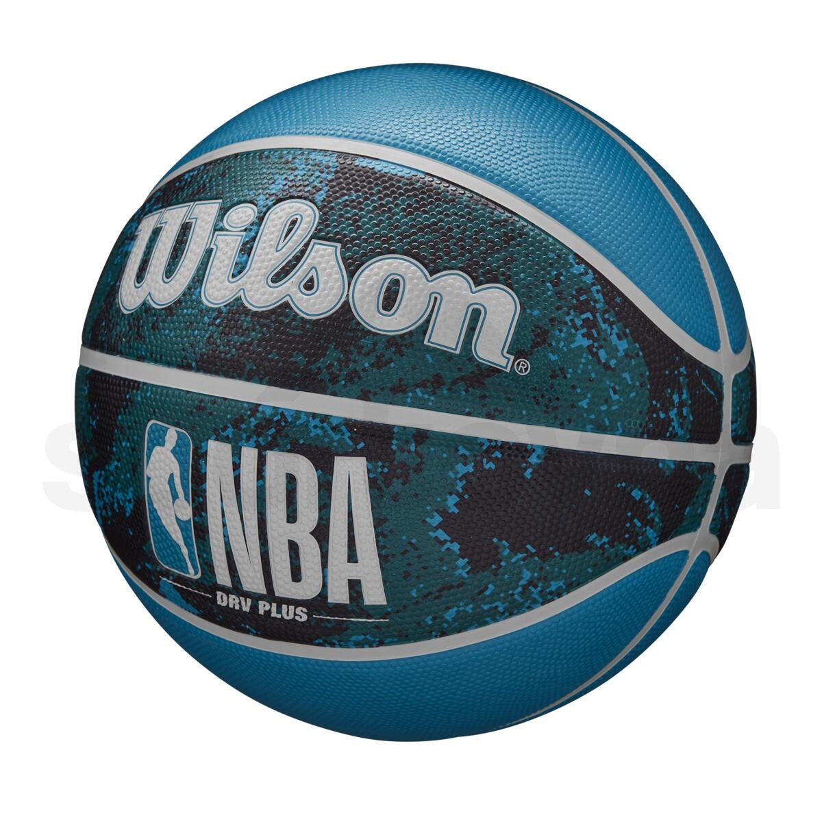 Míč Wilson NBA Drv Plus Vibe Bskt - modrá