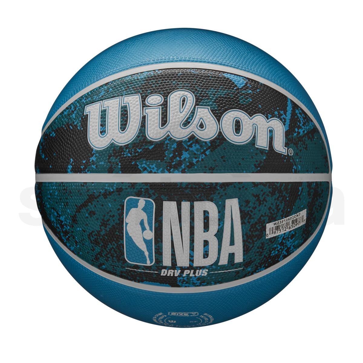 Míč Wilson NBA Drv Plus Vibe Bskt - modrá