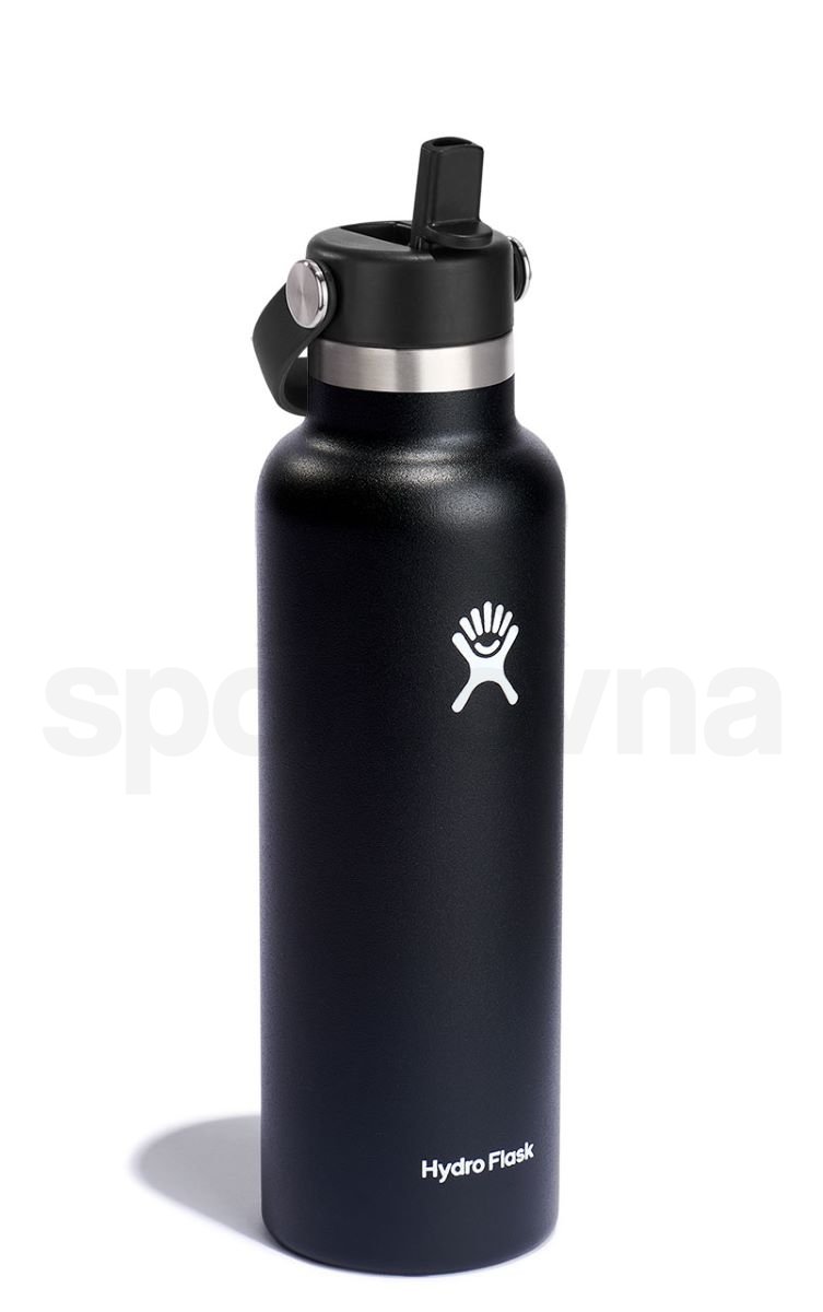 Termoska Hydro Flask 21 oz (621 ml) Standard Flex Straw Cap - černá