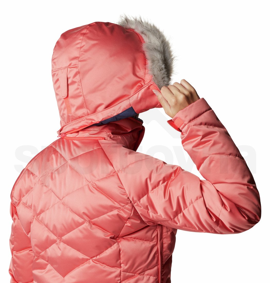 Bunda Columbia Lay D Down™ II Jacket Wmn - zářivá růžová