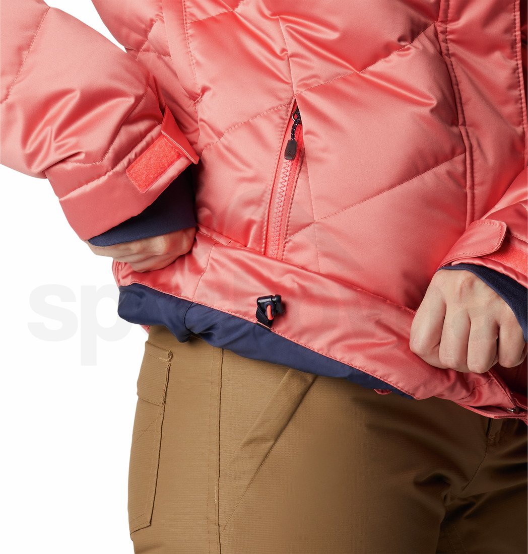 Bunda Columbia Lay D Down™ II Jacket Wmn - zářivá růžová