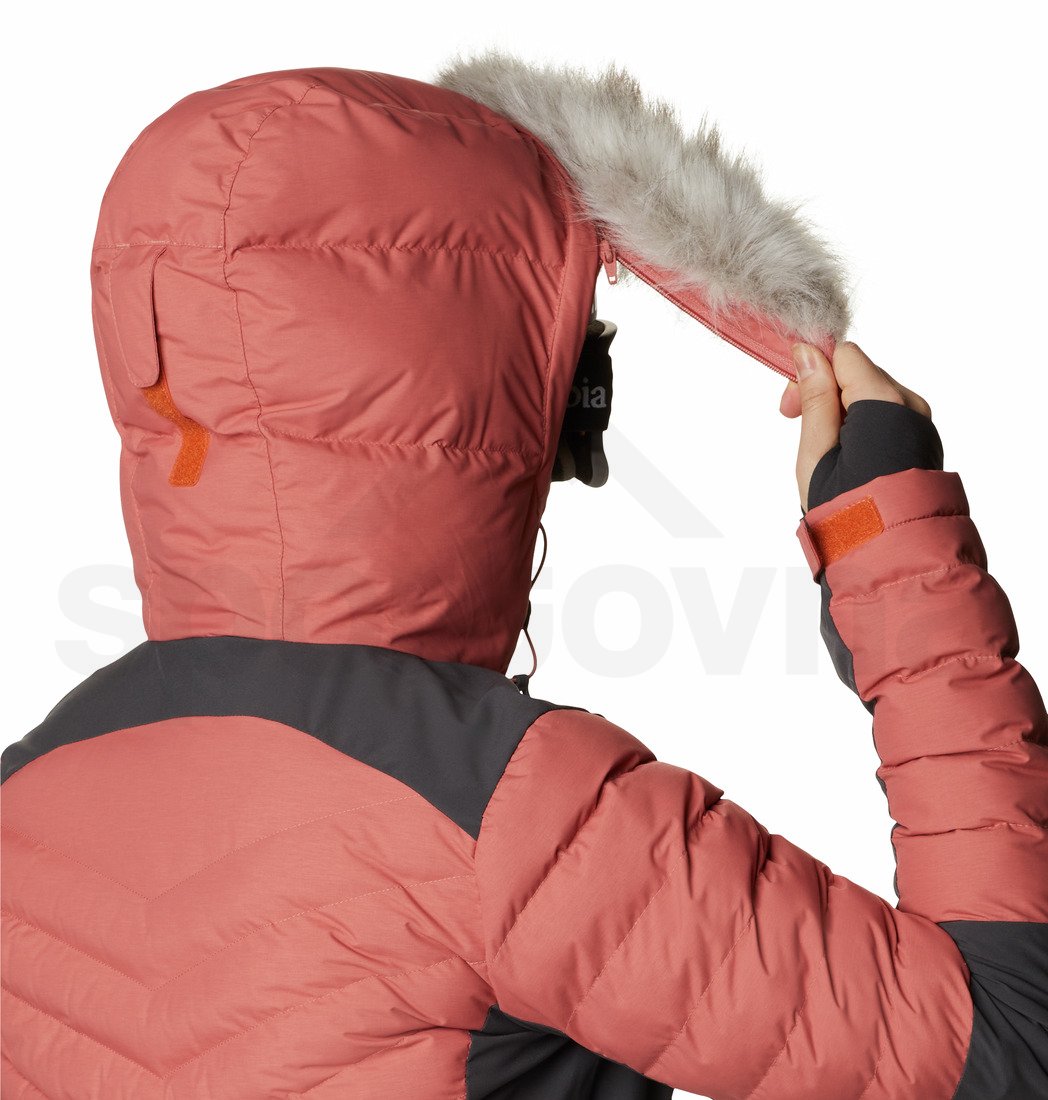 Bunda Columbia Bird Mountain™ Insulated Jacket Wmn - pudrová/šedá