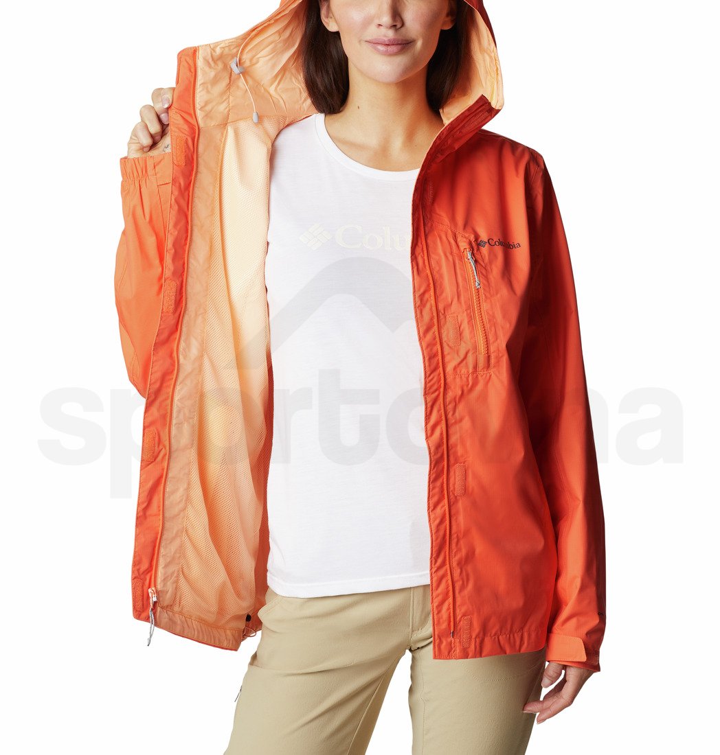 Bunda Columbia Pouring Adventure™ II Jacket W - oranžová