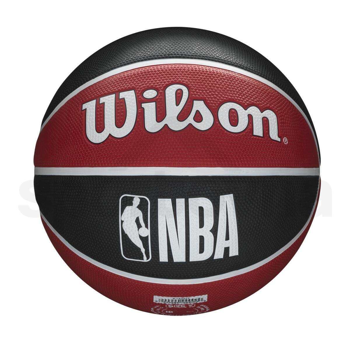 Míč Wilson NBA Team Tribute Bskt Chi Bulls - červená