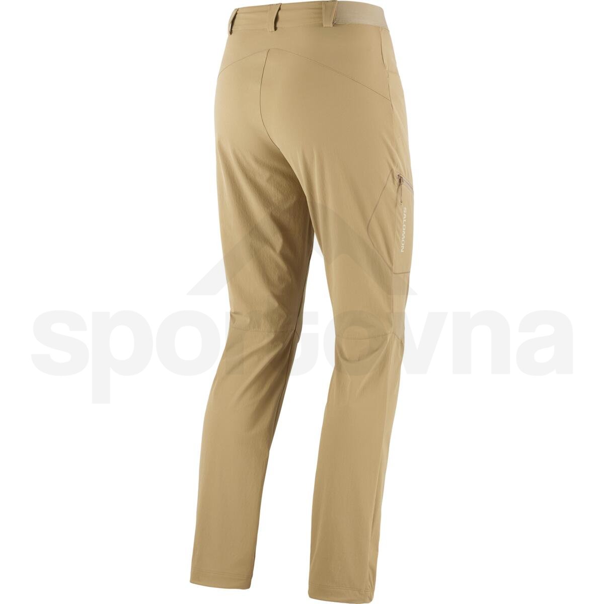 Kalhoty Salomon Wayfarer Pants W - hnědá (standardní délka)