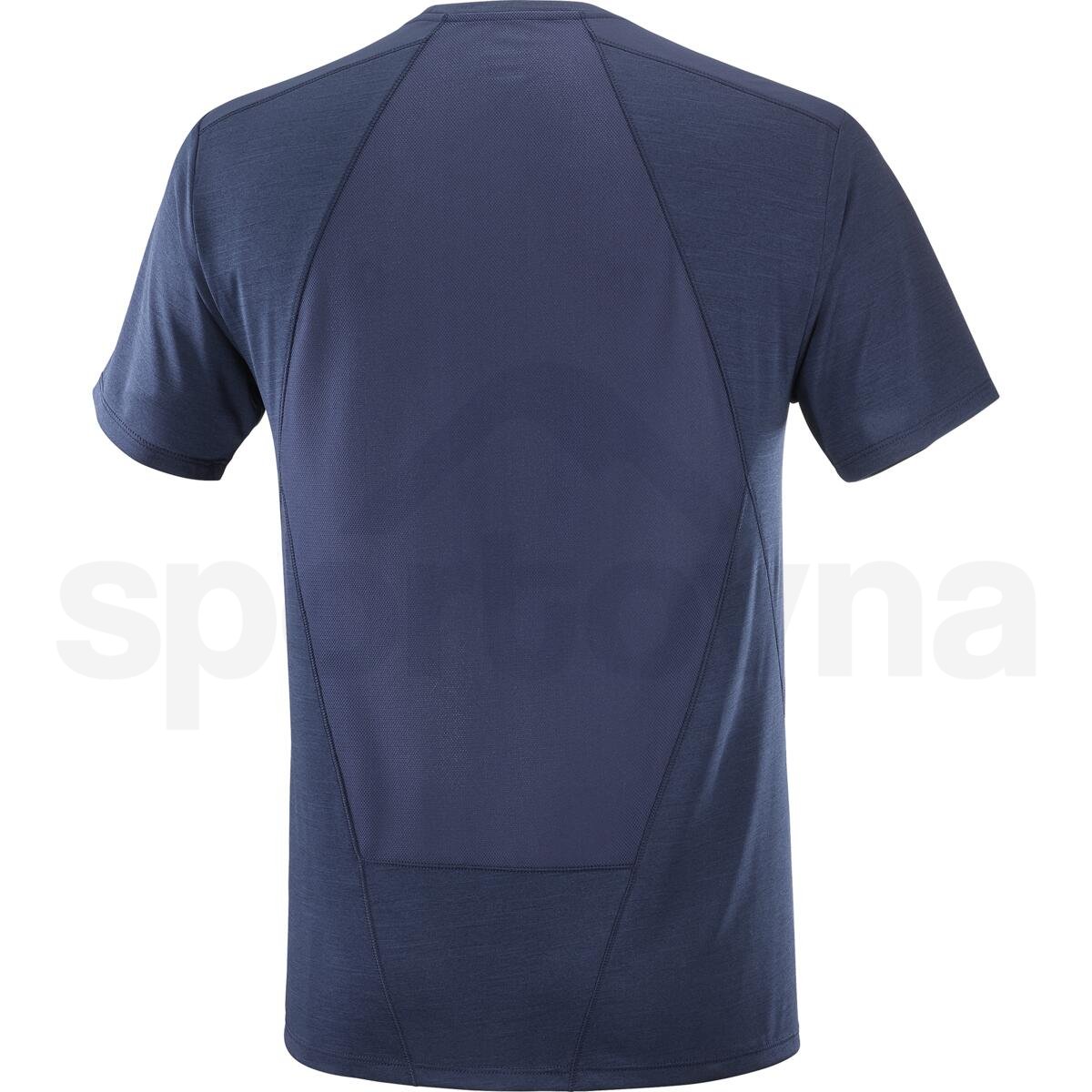 Tričko Salomon Outline SS Tee M - modrá