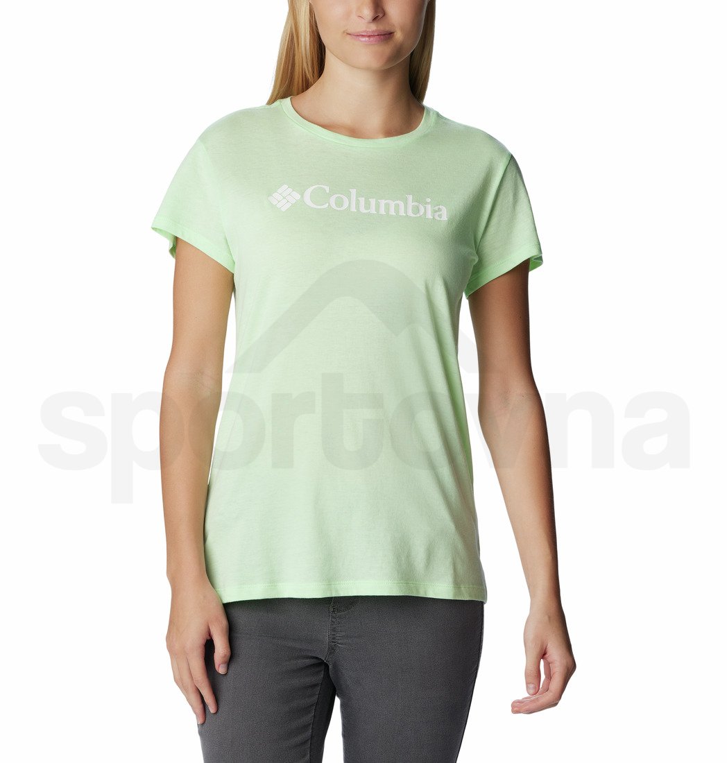 Tričko Columbia Trek™ SS Graphic Tee W - zelená