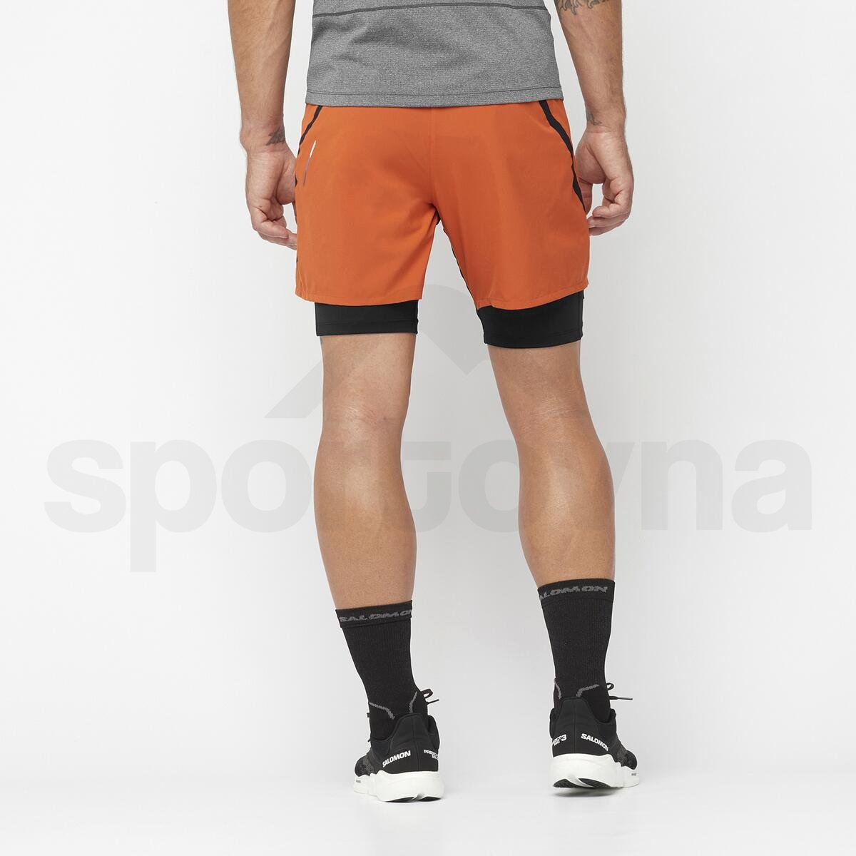 Kraťasy Salomon Cross TW Shorts M - oranžová
