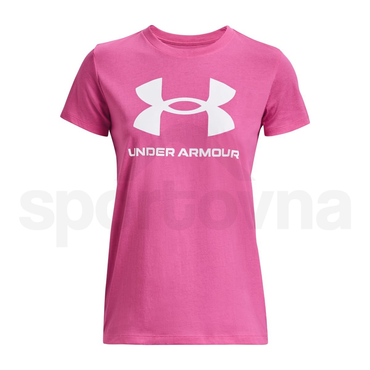 Tričko Under Armour Sportstyle Logo SS W - růžová
