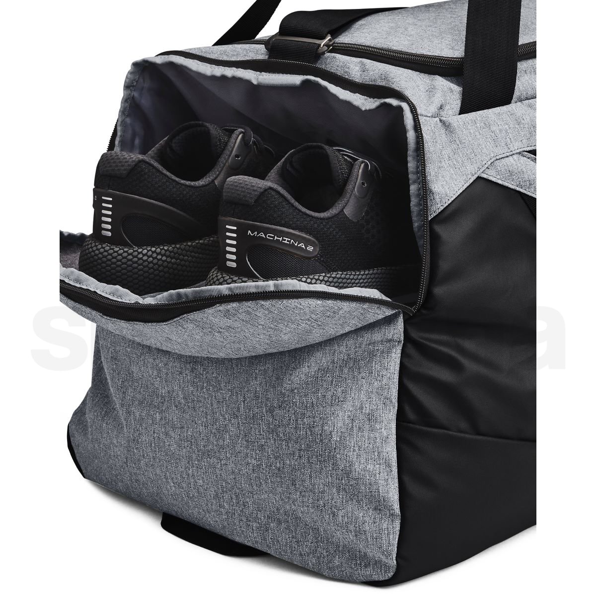 Taška Under Armour Undeniable 5.0 Duffle LG - šedá/černá