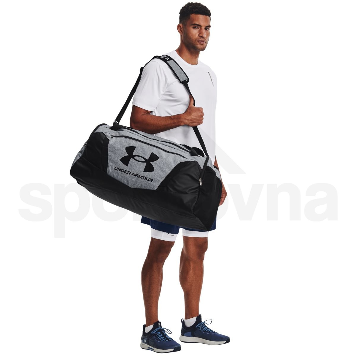 Taška Under Armour Undeniable 5.0 Duffle LG - šedá/černá