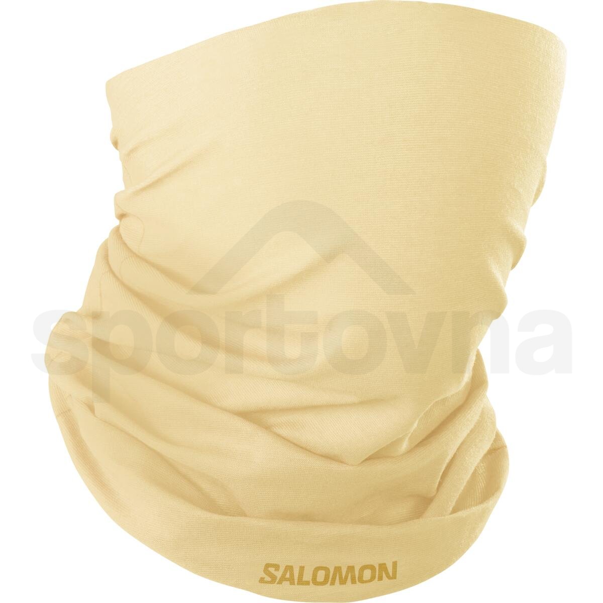 Nákrčník Salomon Cross Neck&Head Tube - žlutá