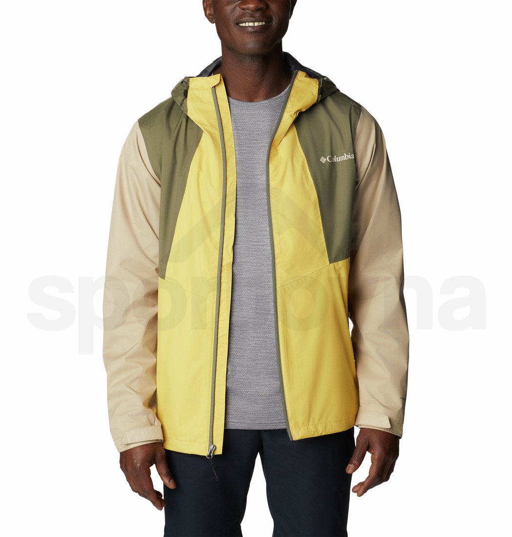 Bunda Columbia Inner Limits™ II Jacket M - žlutá/khaki/béžová