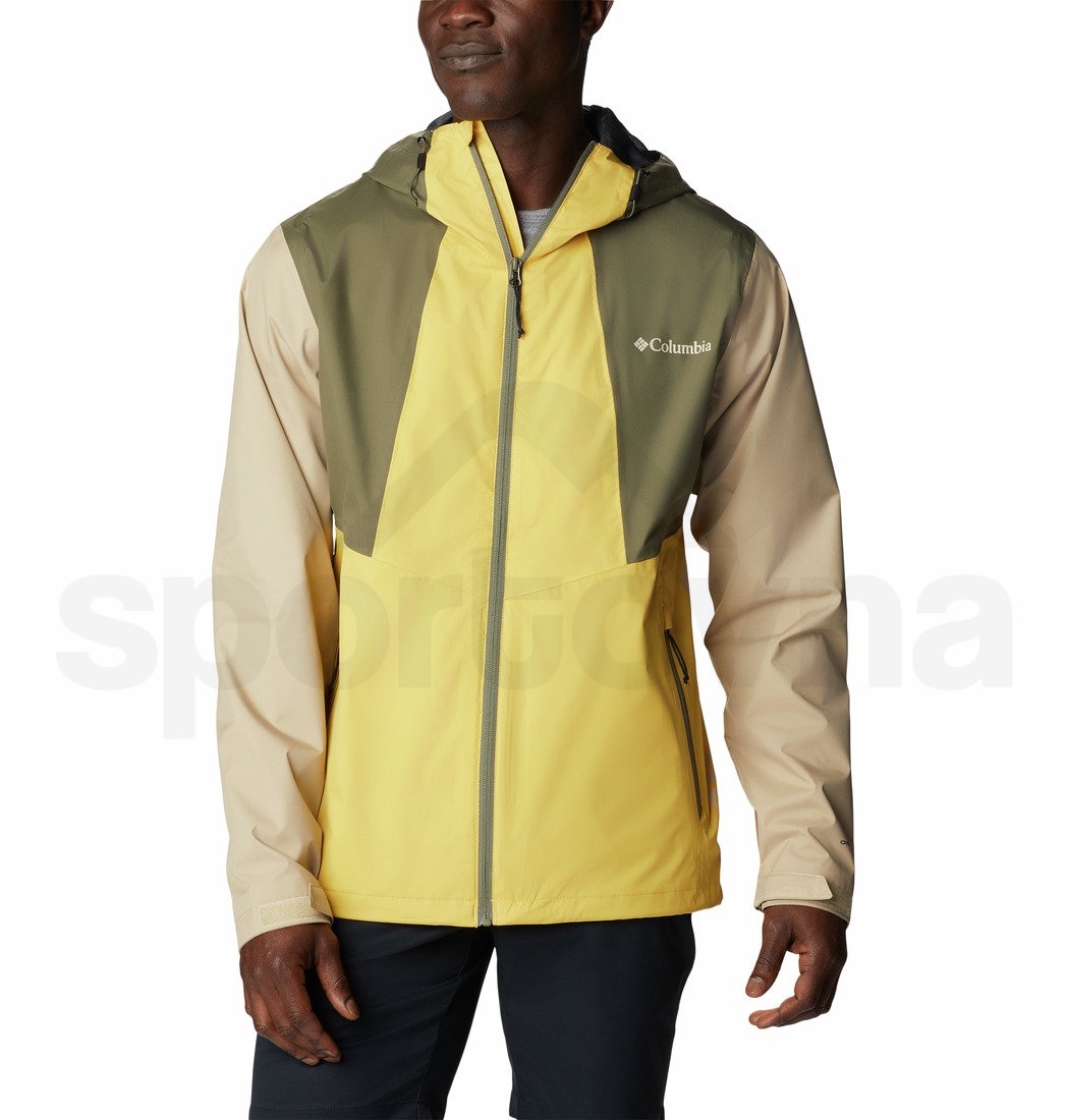 Bunda Columbia Inner Limits™ II Jacket M - žlutá/khaki/béžová