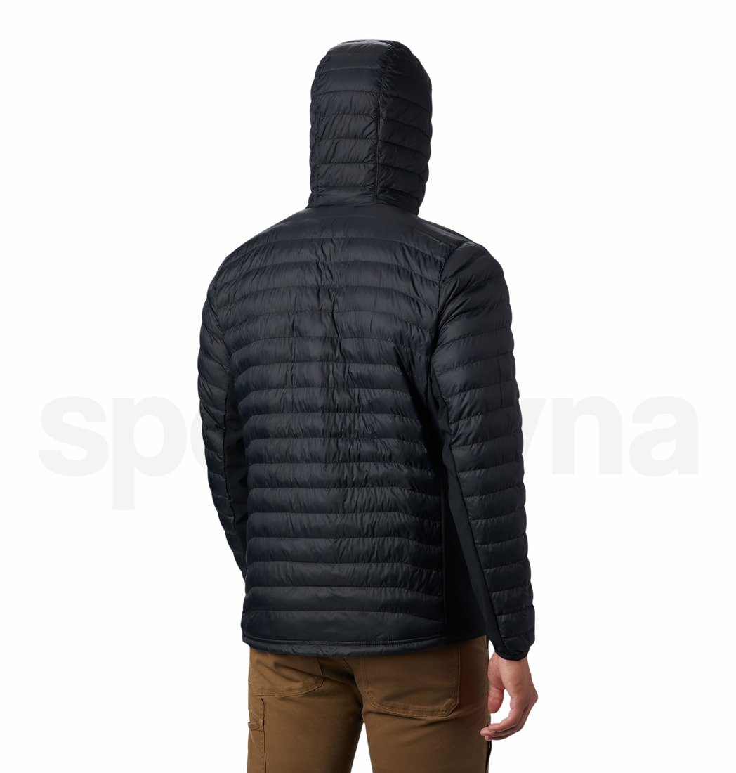 Bunda Columbia Powder Pass™ Hooded Jacket M - černá