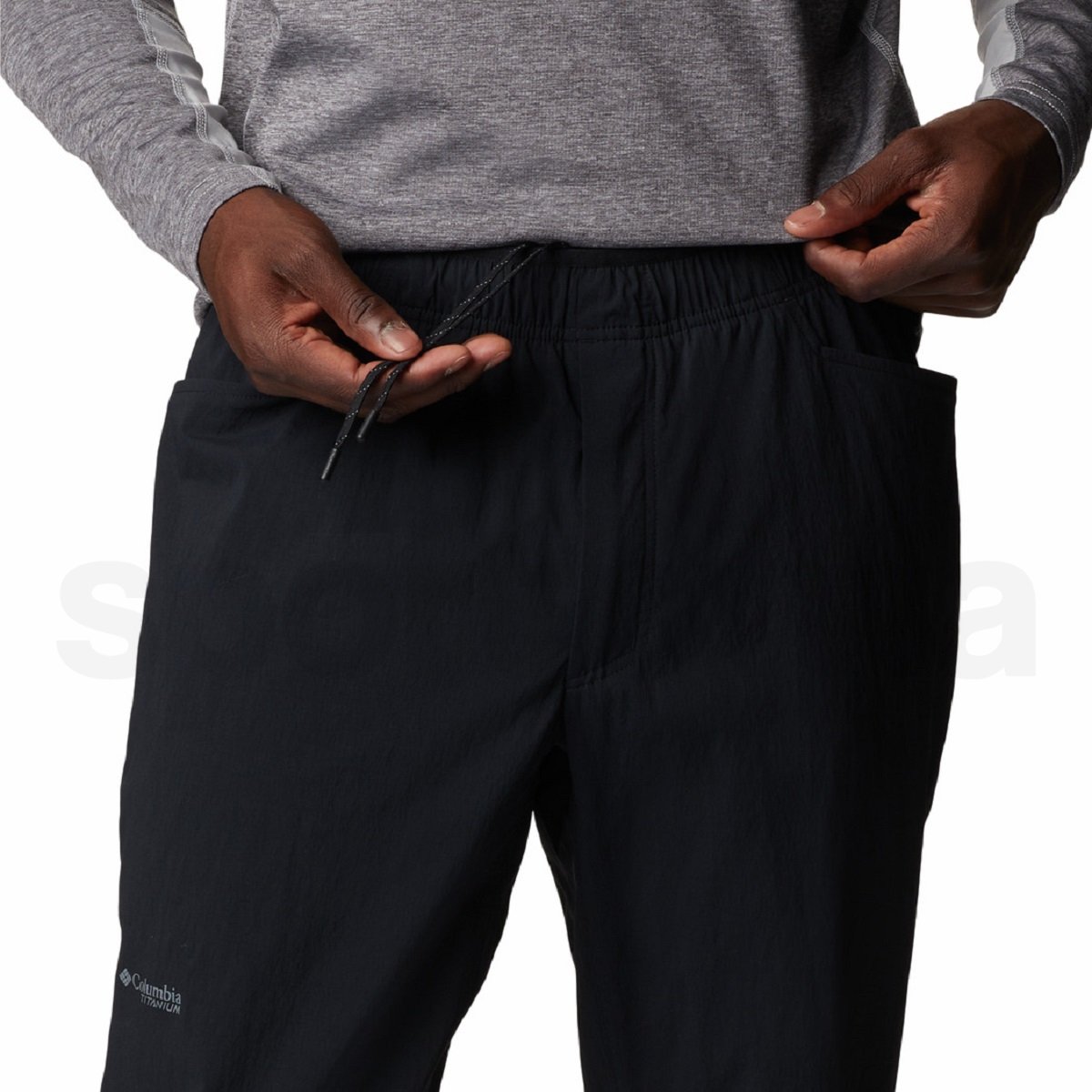 Kalhoty Columbia Titan Pass™ Lightweight Pant M - černá