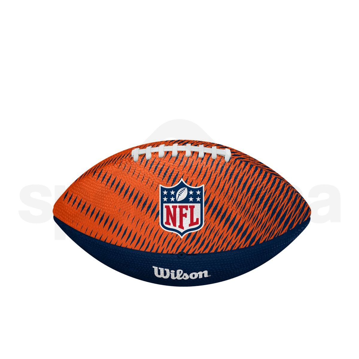 Míč Wilson NFL Team Tailgate FB DN - oranžová/modrá