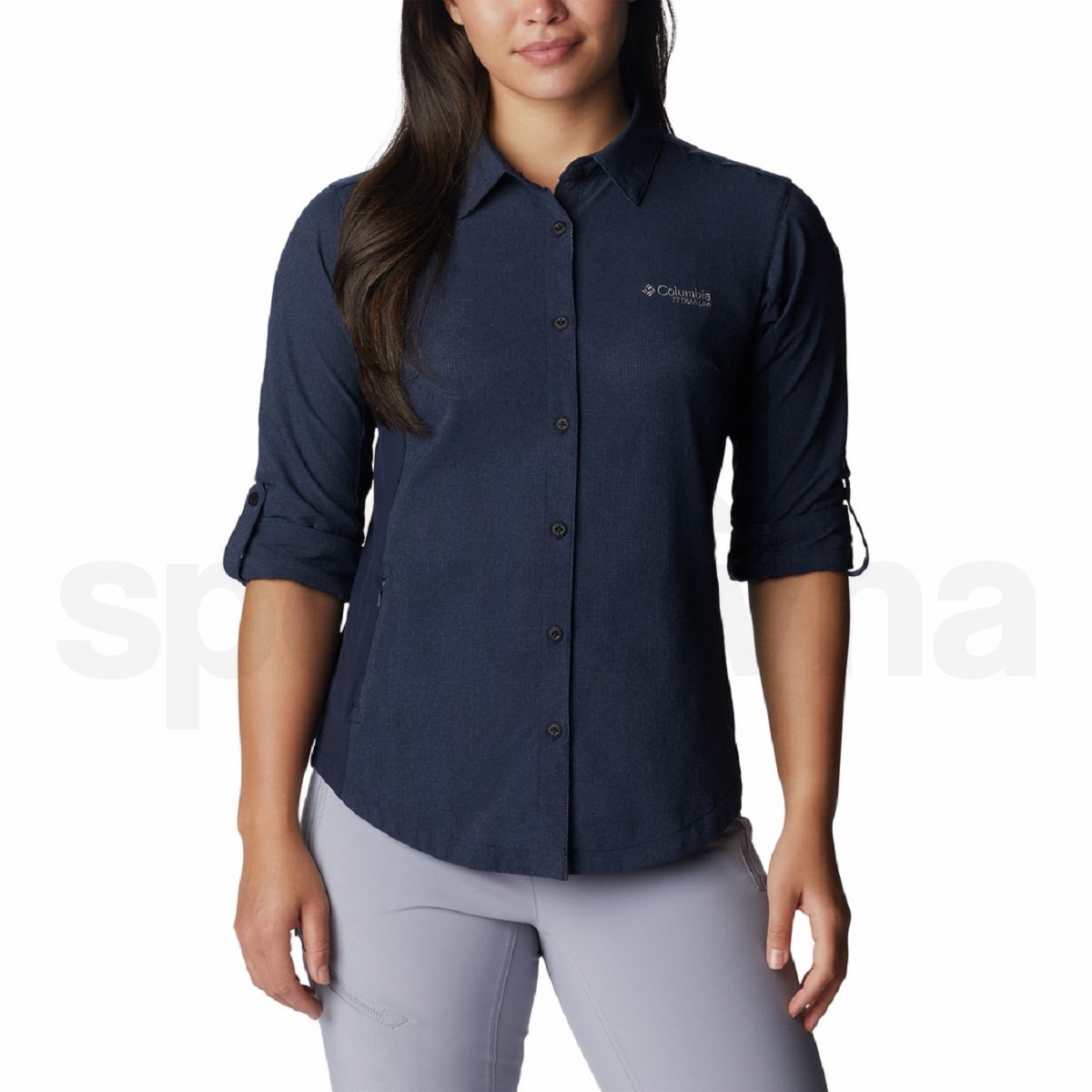 Košile Columbia Titan Pass™ Irico LS Shirt W - modrá